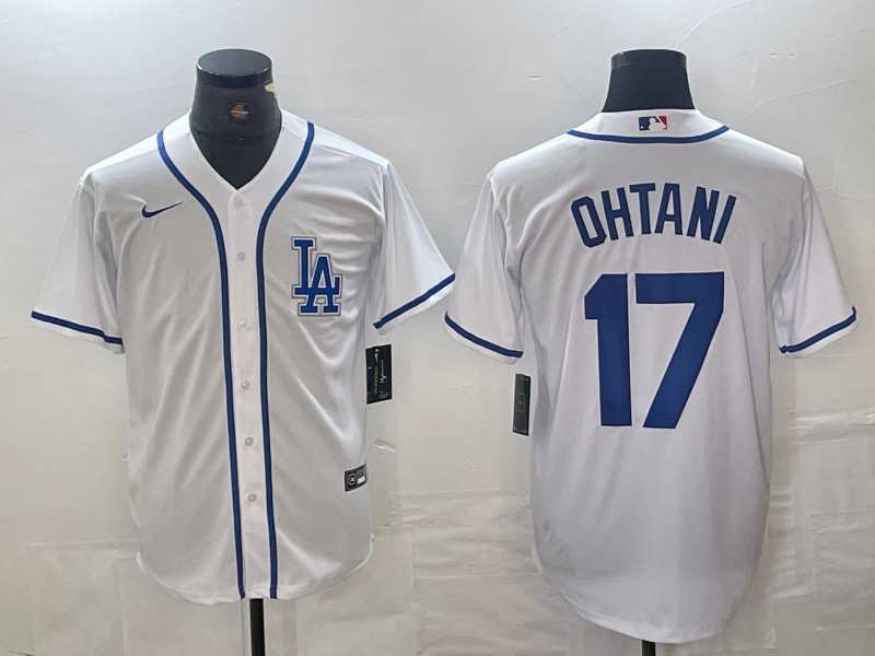 Men's Los Angeles Dodgers #17 Shohei Ohtani White Cool Base Stitched Baseball Jersey,We sell and wholesale Men's Los Angeles Dodgers #17 Shohei Ohtani White Cool Base Stitched Baseball Jersey on line form chian!